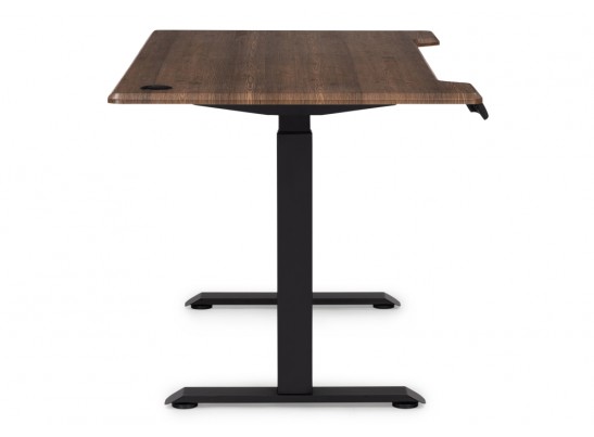 Компьютерный стол Маркос с механизмом подъема 140х80х75 орех кантри / черный в Ростове-на-Дону