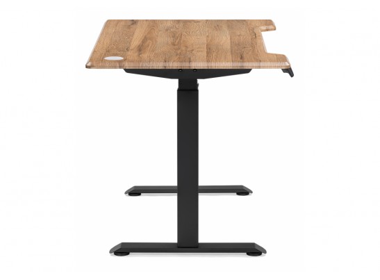 Компьютерный стол Маркос с механизмом подъема 120х75х75 дуб вотан / черный в Ростове-на-Дону