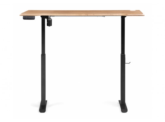 Компьютерный стол Маркос с механизмом подъема 140х80х75 дуб вотан / черный в Ростове-на-Дону