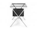 Компьютерный стол Monki black / chrome в Ростове-на-Дону