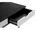 Компьютерный стол Soho black grained / white в Ростове-на-Дону