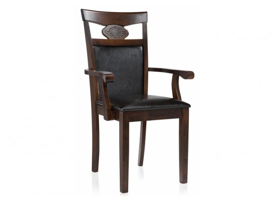 Кресло Luiza dirty oak / dark brown в Ростове-на-Дону