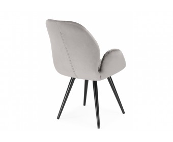 Кресло Муат поворотное confetti silver / черный