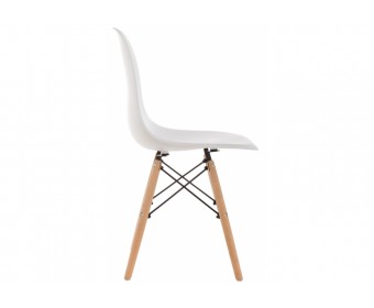 Пластиковый стул Eames PC-015 белый