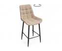 Полубарный стул Алст К крутящийся бежевый / черный в Ростове-на-Дону