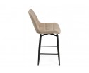 Полубарный стул Алст К крутящийся бежевый / черный в Ростове-на-Дону