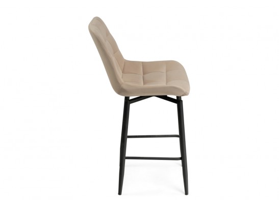 Полубарный стул Алст К крутящийся бежевый / черный в Ростове-на-Дону