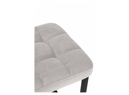 Полубарный стул Лофт серый (катания сильвер) / черный в Ростове-на-Дону