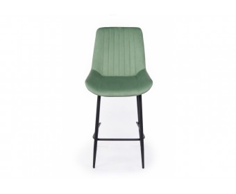 Полубарный стул Седа фисташковый (zd 651) / черный