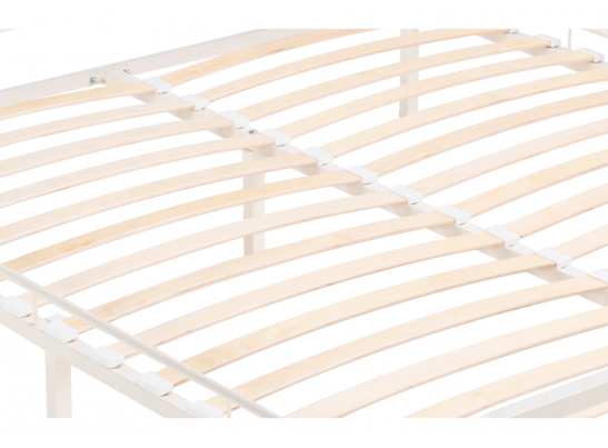 Полутораспальная кровать Рейк 140х200 белая в Ростове-на-Дону