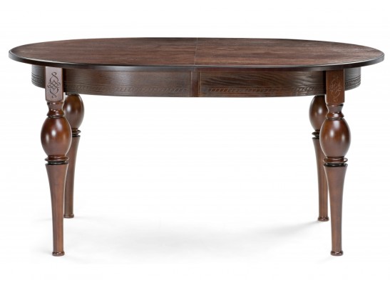 Стол Авилла 150(200)х110х77 орех темный / орех в Ростове-на-Дону