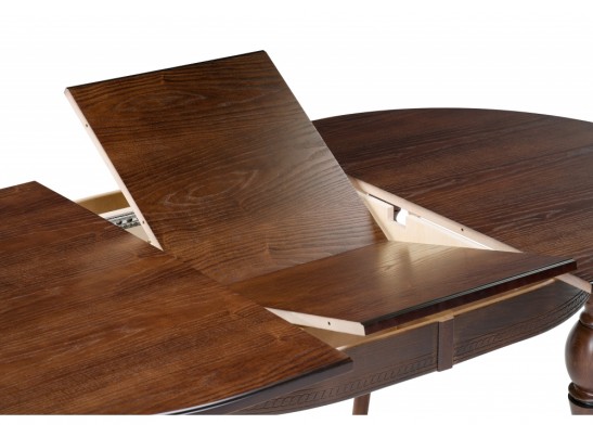 Стол Авилла 150(200)х110х77 орех темный / орех в Ростове-на-Дону