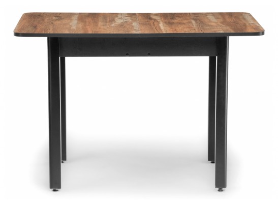 Стол Баи 110(139)х69х74 дуб юкон / черный в Ростове-на-Дону