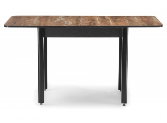 Стол Баи 110(139)х69х74 дуб юкон / черный в Ростове-на-Дону