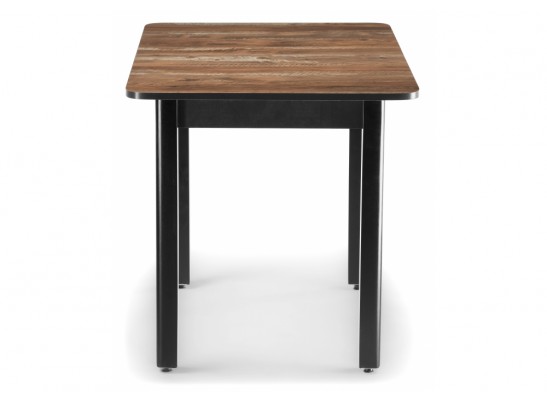 Стол Баи 110(139)х69х74 дуб юкон / черный в Ростове-на-Дону