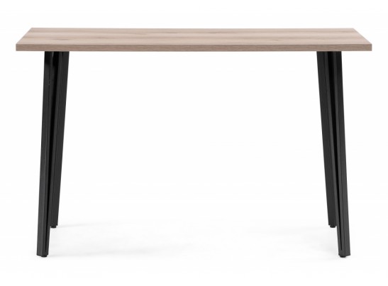 Стол Денвер Лофт 120 25 мм дуб делано светлый / черный матовый в Ростове-на-Дону Стол Денвер Лофт 120 25 мм дуб делано светлый / черный матовый в Ростове-на-Дону