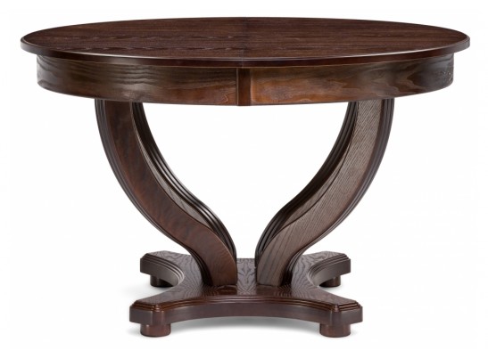 Стол Дорсет 120(170)х120х76 орех темный в Ростове-на-Дону