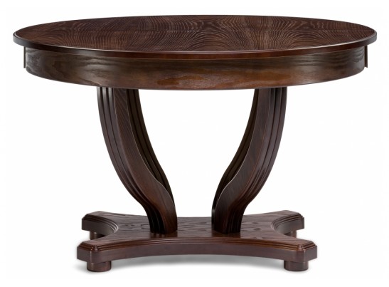 Стол Дорсет 120(170)х120х76 орех темный в Ростове-на-Дону