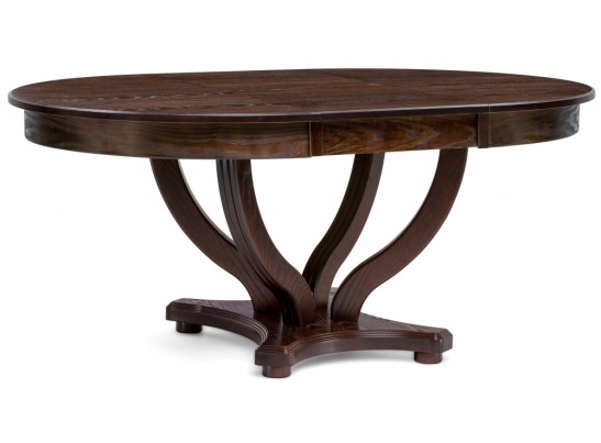 Стол Дорсет 120(170)х120х76 орех темный в Ростове-на-Дону