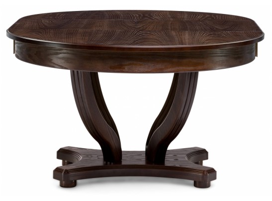 Стол Дорсет 120(170)х120х76 орех темный в Ростове-на-Дону