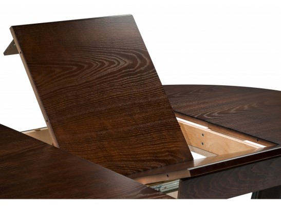 Стол Дорсет 120(170)х120х76 орех темный в Ростове-на-Дону