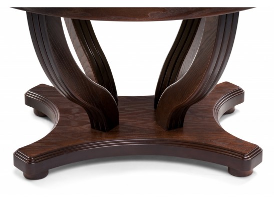 Стол Дорсет 120(170)х120х76 орех темный в Ростове-на-Дону