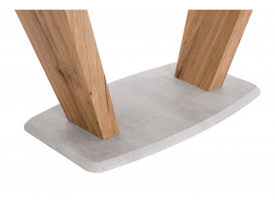 Стол на тумбе Петир 160 белый / дуб монтана в Ростове-на-Дону