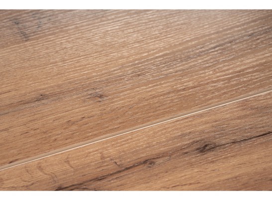 Стол раскладной Колон Лофт 120(160)х75х75 25 мм дуб вотан / матовый черный в Ростове-на-Дону