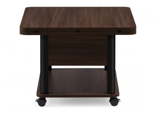 Стол-трансформер Виват темный венге / черный в Ростове-на-Дону