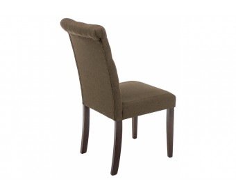 Стул Amelia dark walnut / fabric brown
