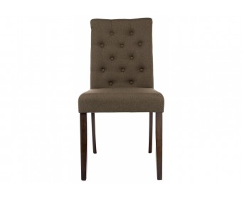 Стул Amelia dark walnut / fabric brown
