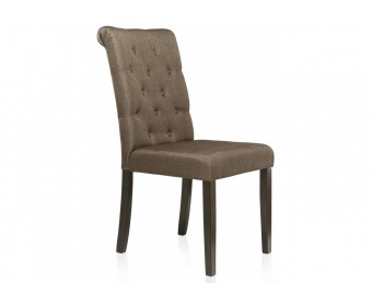 Стул Amelia dark walnut / fabric brown