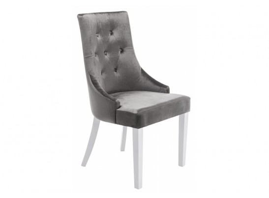 Стул Elegance white / fabric grey в Ростове-на-Дону