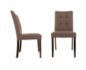 Стул Madina dark walnut / fabric brown в Ростове-на-Дону