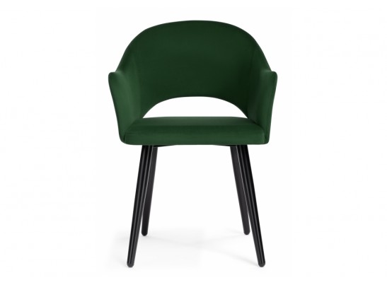 Стул на металлокаркасе Апри NEO confetti deep forest темно-зеленый / черный глянец в Ростове-на-Дону