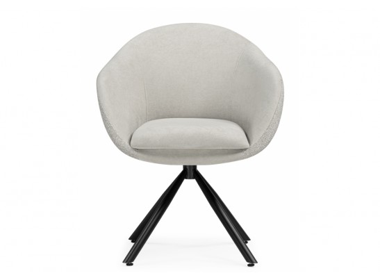 Стул на металлокаркасе Бартон 1 ткань мадера 3 / черный матовый в Ростове-на-Дону