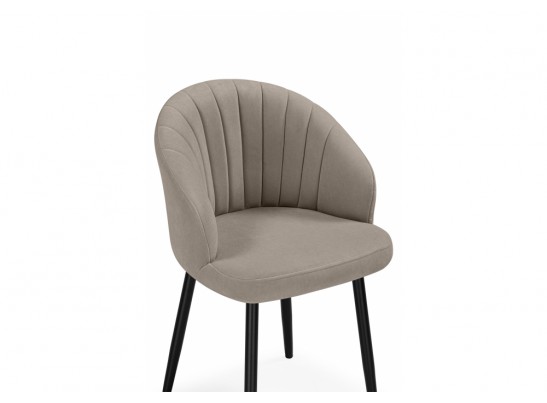 Стул на металлокаркасе Бэнбу marseille 16 / черный