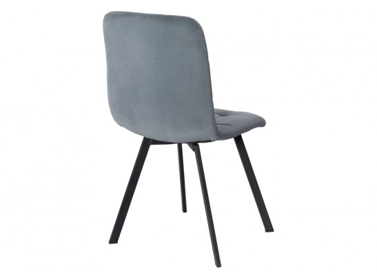 Стул на металлокаркасе Bruk gray / black в Ростове-на-Дону