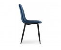 Стул на металлокаркасе Capri dark blue / black в Ростове-на-Дону