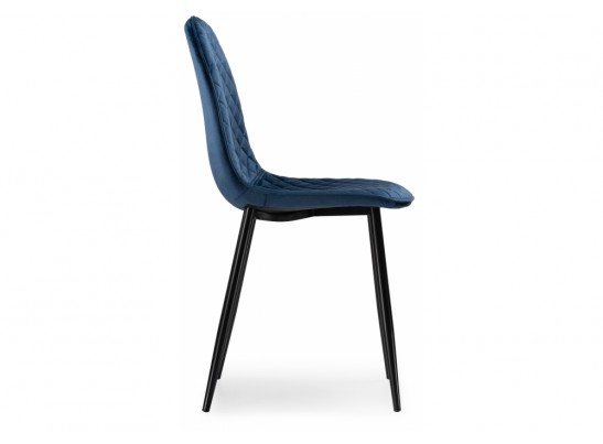 Стул на металлокаркасе Capri dark blue / black в Ростове-на-Дону Стул на металлокаркасе Capri dark blue / black в Ростове-на-Дону