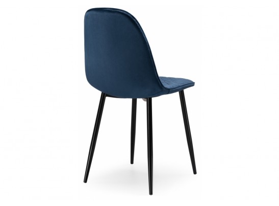 Стул на металлокаркасе Capri dark blue / black в Ростове-на-Дону Стул на металлокаркасе Capri dark blue / black в Ростове-на-Дону