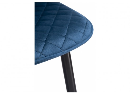 Стул на металлокаркасе Capri dark blue / black в Ростове-на-Дону Стул на металлокаркасе Capri dark blue / black в Ростове-на-Дону