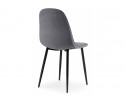 Стул на металлокаркасе Capri gray / black в Ростове-на-Дону