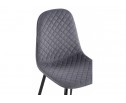 Стул на металлокаркасе Capri gray / black в Ростове-на-Дону