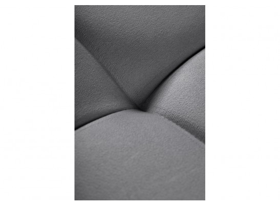 Стул на металлокаркасе Челси велюр темно-серый / черный в Ростове-на-Дону