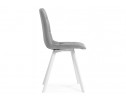 Стул на металлокаркасе Чилли светло-серый / белый в Ростове-на-Дону