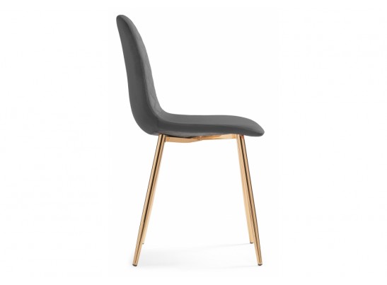 Стул на металлокаркасе Dabl dark gray / gold в Ростове-на-Дону Стул на металлокаркасе Dabl dark gray / gold в Ростове-на-Дону