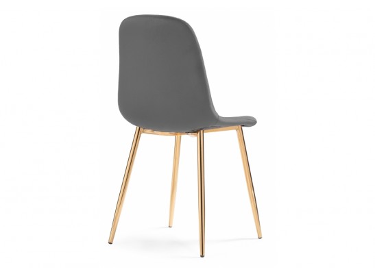 Стул на металлокаркасе Dabl dark gray / gold в Ростове-на-Дону Стул на металлокаркасе Dabl dark gray / gold в Ростове-на-Дону