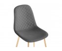 Стул на металлокаркасе Dabl dark gray / gold в Ростове-на-Дону