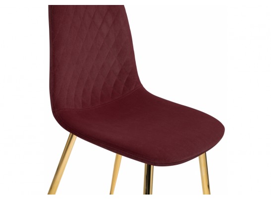 Стул на металлокаркасе Dabl wine red в Ростове-на-Дону Стул на металлокаркасе Dabl wine red в Ростове-на-Дону